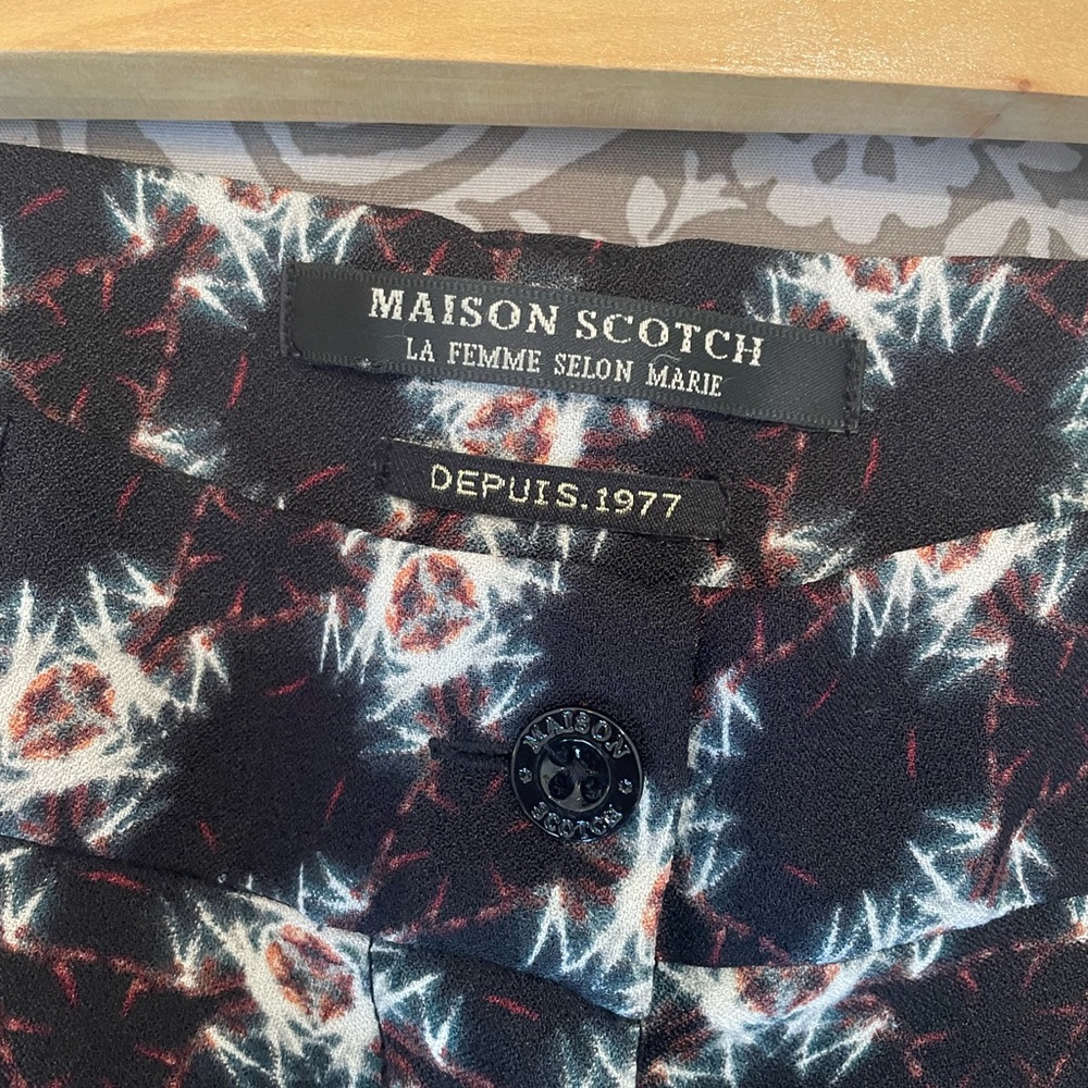 Scotch & Soda Patterned Dress Pants